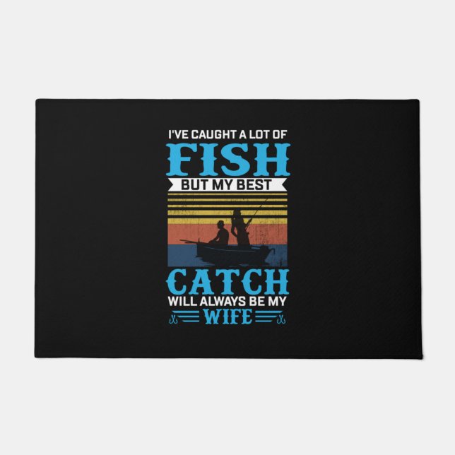 Fisher Art A Lot Of Fish Doormat (Front)