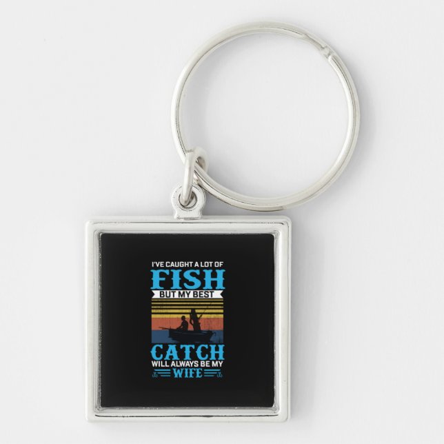 Fisher Art A Lot Of Fish Keychain (Front)