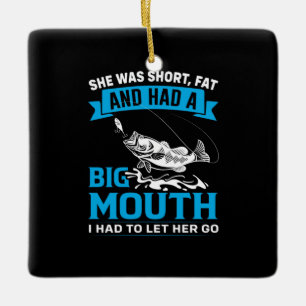 Fisher Art I Had To Let Her Go Ceramic Ornament