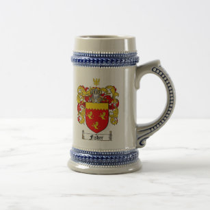 Fisher Coat of Arms Stein / Fisher Family Crest