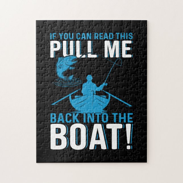 Fisher Gift Back Into The Boat Jigsaw Puzzle (Vertical)