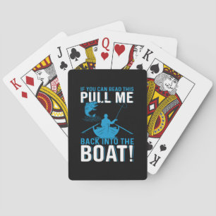 Fisher Gift Back Into The Boat Playing Cards
