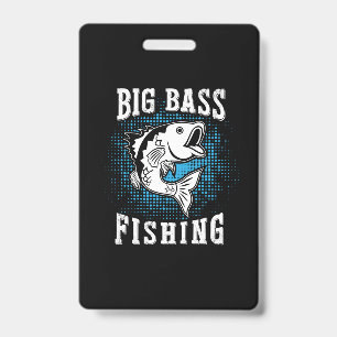 Fisher Gift Big Fishing Badge