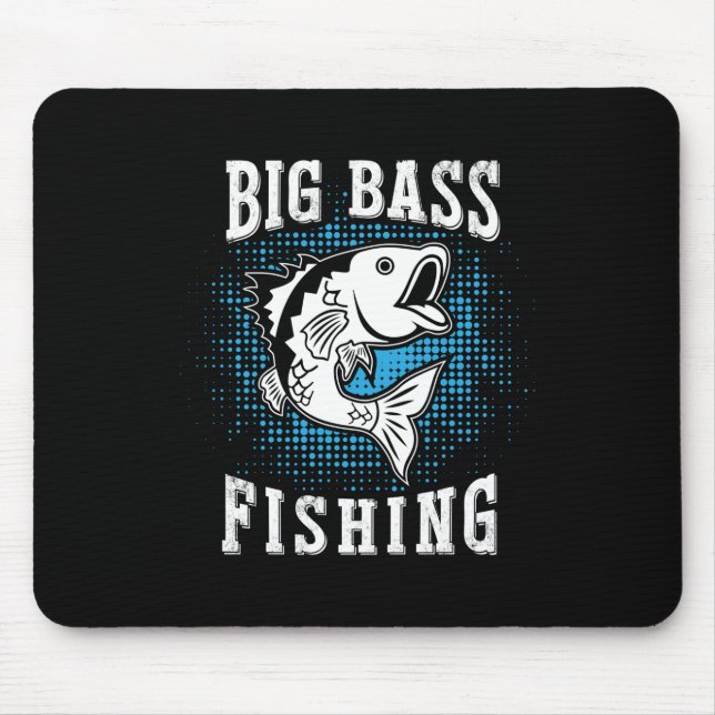 Fisher Gift Big Fishing Mouse Pad (Front)