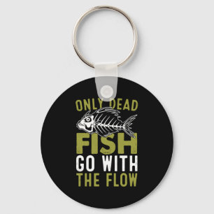 Fisher Gift Fish Go With The Flow Keychain