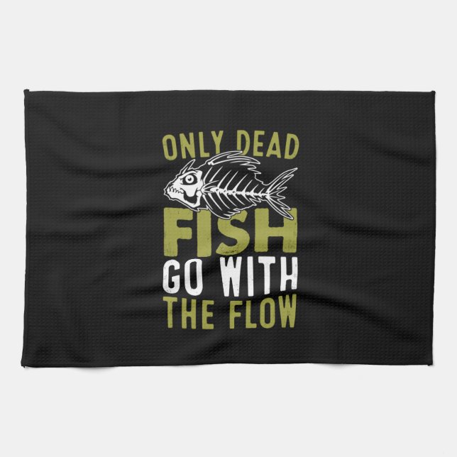 Fisher Gift Fish Go With The Flow Kitchen Towel (Horizontal)