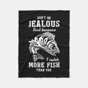 Fisher Gift More Fish Than You Fleece Blanket