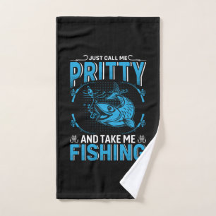 Fisher Gift Take Me Fishing Hand Towel