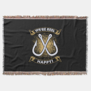 Fisher Gift We Are Happy Throw Blanket