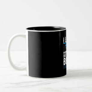 Fisher I Love It When She Fishs Over Two-Tone Coffee Mug