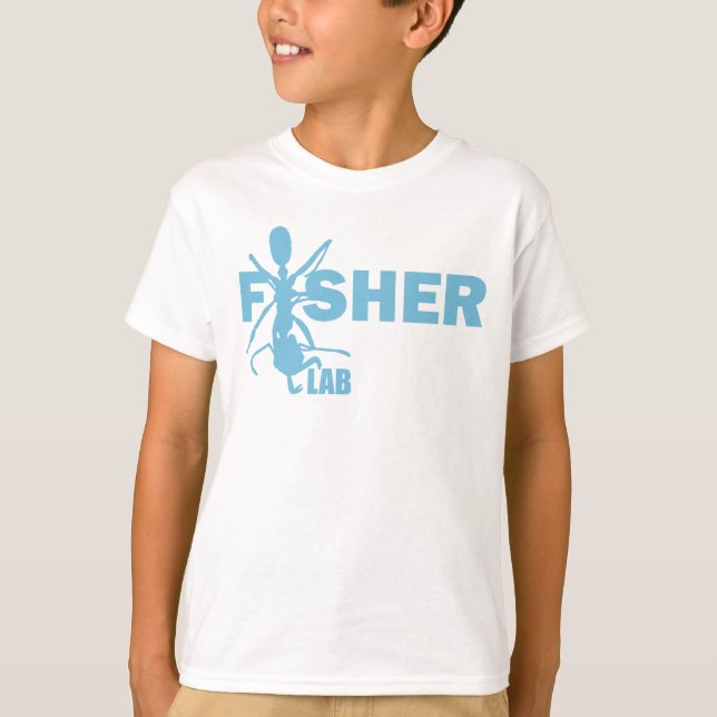Fisher Lab kids' tee (Front)