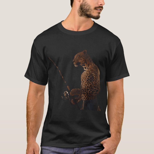 fisher leopard T-Shirt (Front)