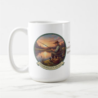 Fisher Man mug gift with custom Text 