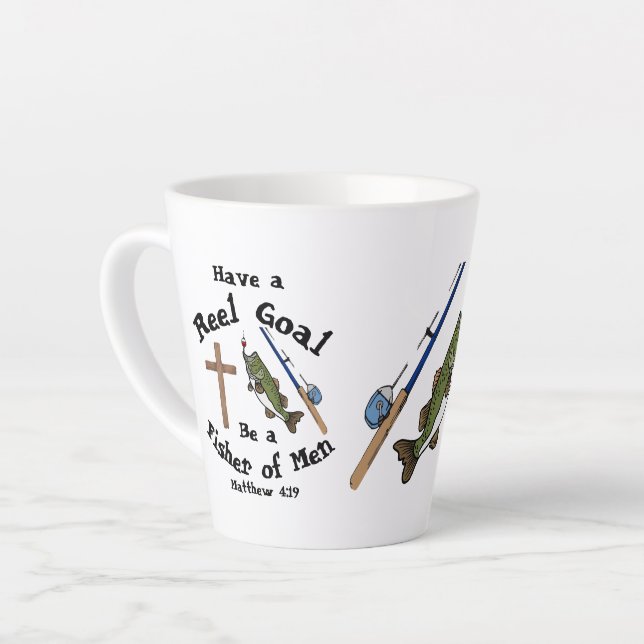 Fisher of Men Latte Mug (Left Angle)