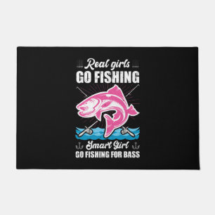Fisher Smart Girls Go Fishing Doormat