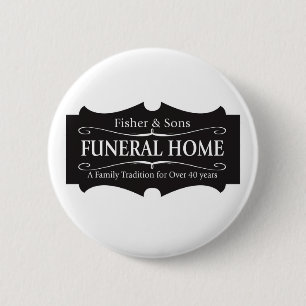 Fisher & Sons Funeral Home 2 Inch Round Button