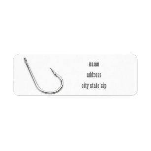 **FISHERAMAN'S HOOK**RETURN ADDRESS LABEL