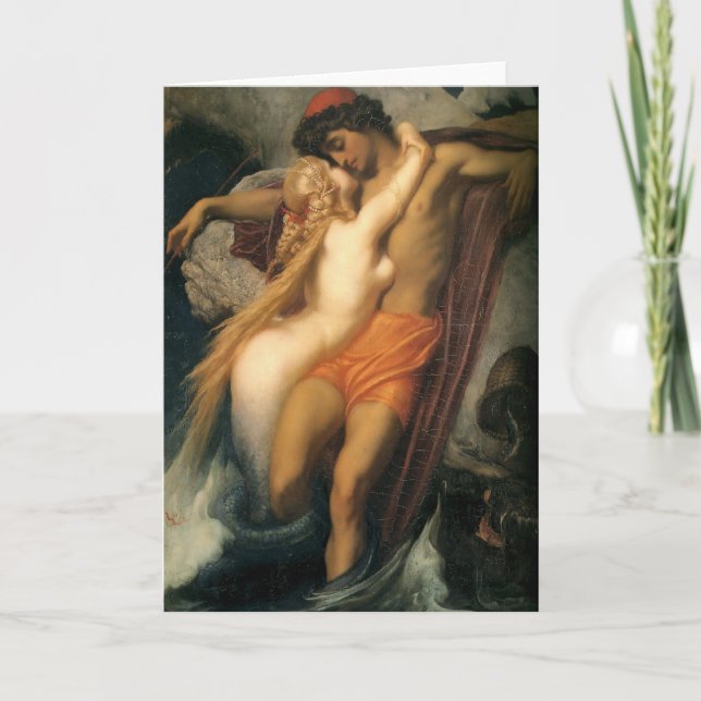 Fisherman and Siren Card (Front)