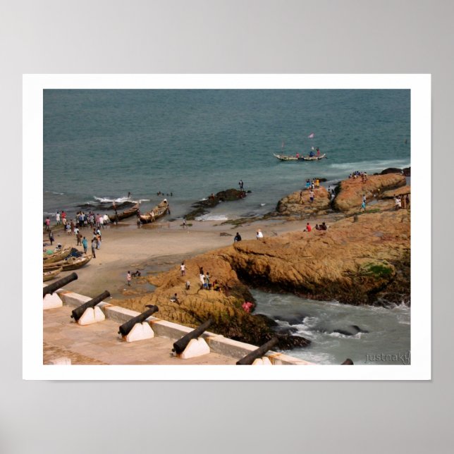 fisherman at work poster (Front)