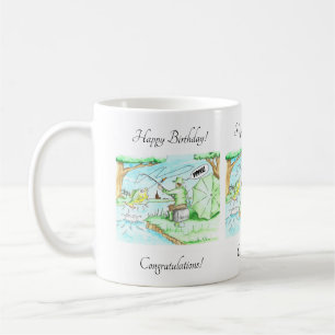 Fisherman Birthday Coffee Mug