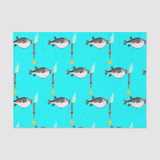 Fisherman Birthday Gift Tissue Paper