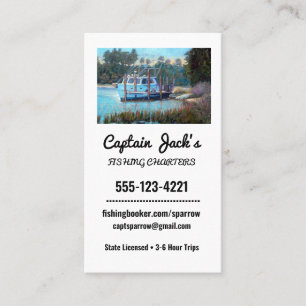 Fisherman Charter Company Carte de visite