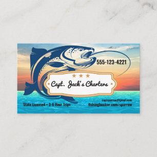 Fisherman Charter Company Carte de visite