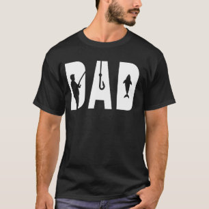 Fisherman Dad Fishing Enthusiast Fish Lover Daddy T-Shirt