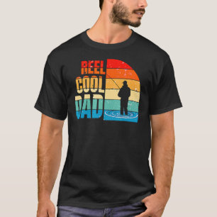 Fisherman Daddy Mens Reel Cool Dad Father's Day T-Shirt