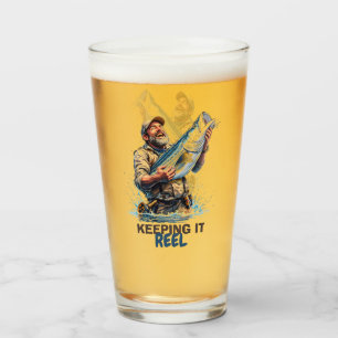 Fisherman Fishing Dad  Glass