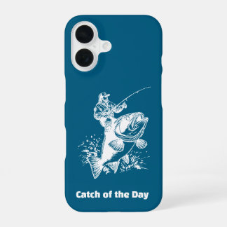 Fisherman, fishing iPhone 16 case