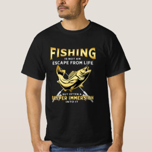 Fisherman Fishing Love Fish Fishing Rod Funny Gift T-Shirt