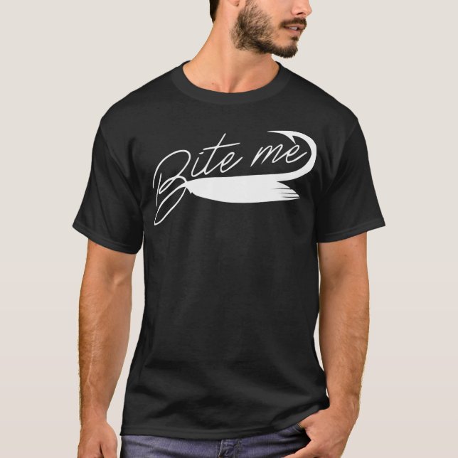 Fisherman Fishing Lure & Fishing Hook  T-Shirt (Front)