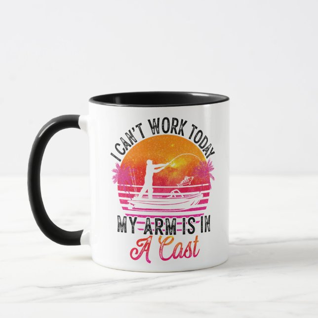 Fisherman Funny Fishing Mug (Left)