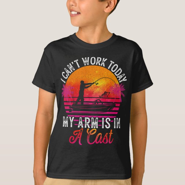 Fisherman Funny Fishing T-Shirt (Front)