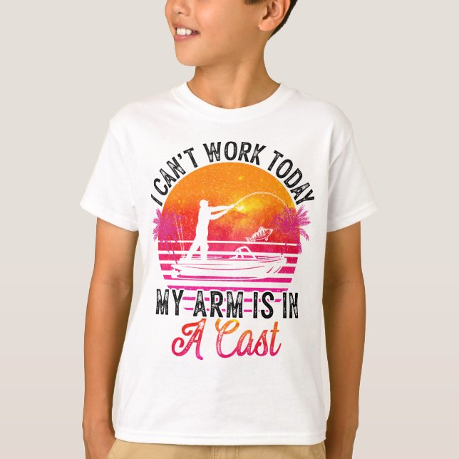 Fisherman Funny Fishing T-Shirt (Front)