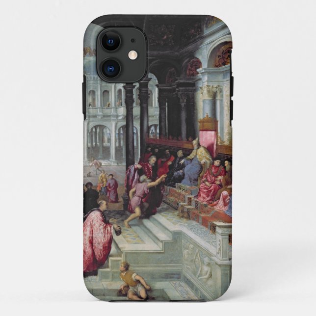 Fisherman Giving the Ring to the Doge of Venice Case-Mate iPhone Case (Back)