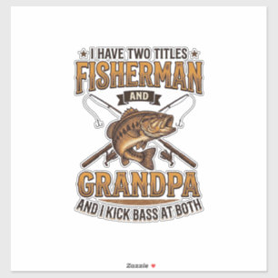 Fisherman Grandpa Vintage Engraving Fishing Shirt_