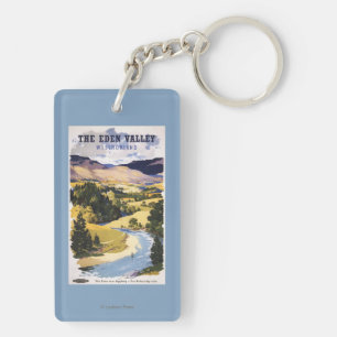 Fisherman in the Eden Valley Keychain