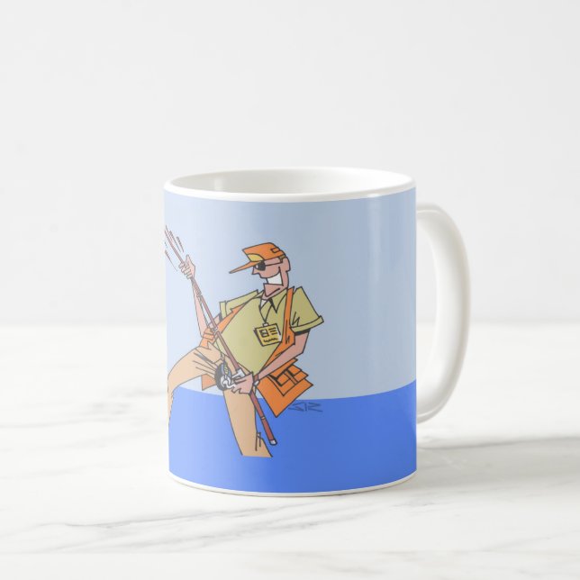 Fisherman left hand mug (Front Right)