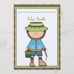 Fisherman Retirement Invitation