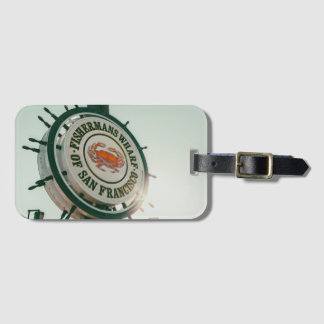 Fisherman Wharf's Sign Luggage Tag