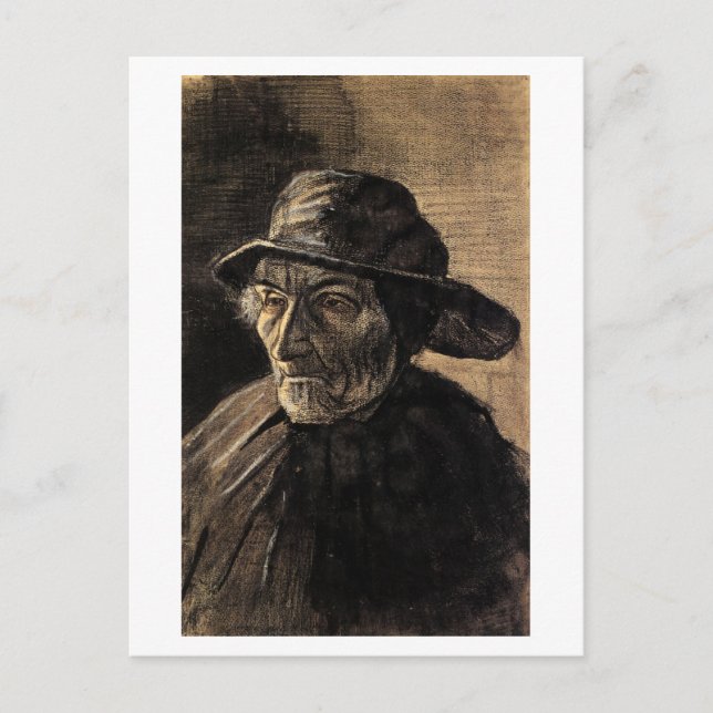 Fisherman with Sou'wester, Vincent van Gogh Postcard (Front)