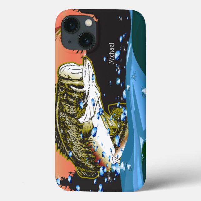 Fisherman's Case-Mate iPhone Case (Back)