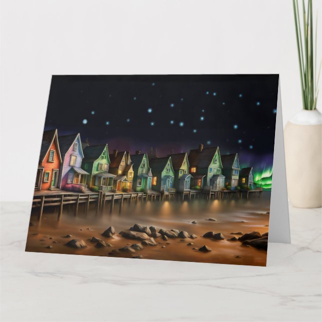 Fisherman's Cove Shoppes Folk Art Card (Front)