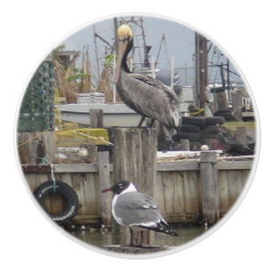 "Fisherman's Dream" Ceramic Knob