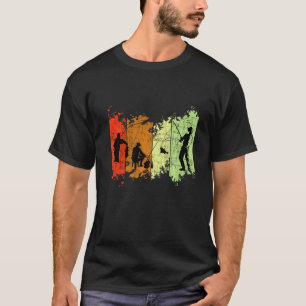Fisherman's  In Retro Vintage Look T-Shirt