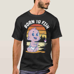 Fisherman's kid Born to fish T-Shirt