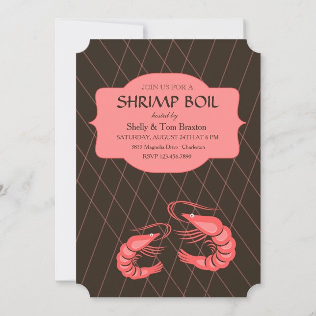 Fisherman's Net Invitation (Front)