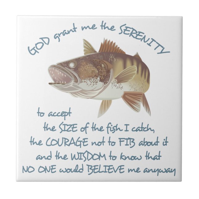 Fisherman's Prayer Tile (Front)